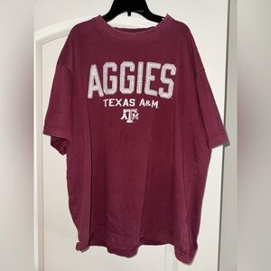Pro Edge Burgundy T shirt